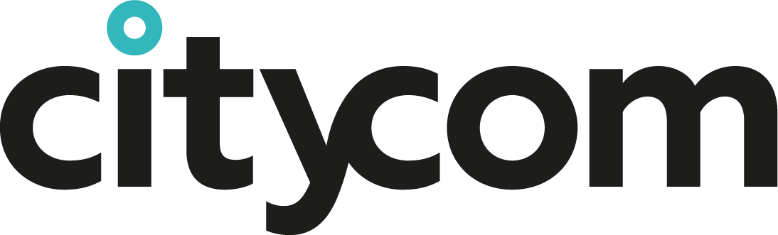 CITYCOM_LOGO_cmyk_black_turquoise